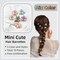 10 Pcs Mini Cute Flower-Shaped Hair Clips for Girls, Multicolor Crystal Hair Barrettes